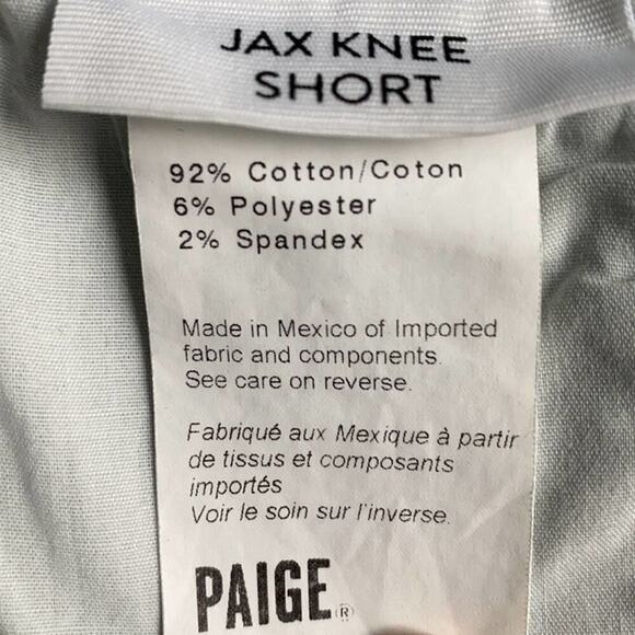 Paige Jax Cut Off Shorts Size 24 Denim⭐️⭐️⭐️⭐️⭐️ - Picture 7 of 9